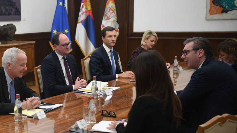 Sastanak predsednika Srbije sa predstavnicima Atlantskog saveta